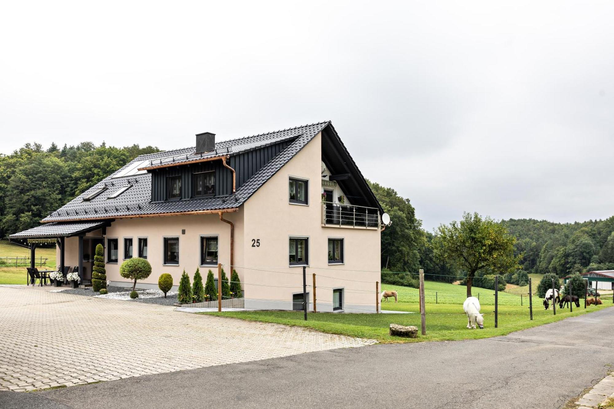 Ferienwohnung Brunnerhof Urlaub Auf Dem Land Hartenstein  Exterior foto